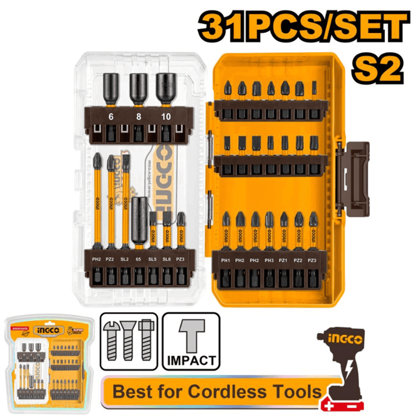 31 Piece Drill Bit Set