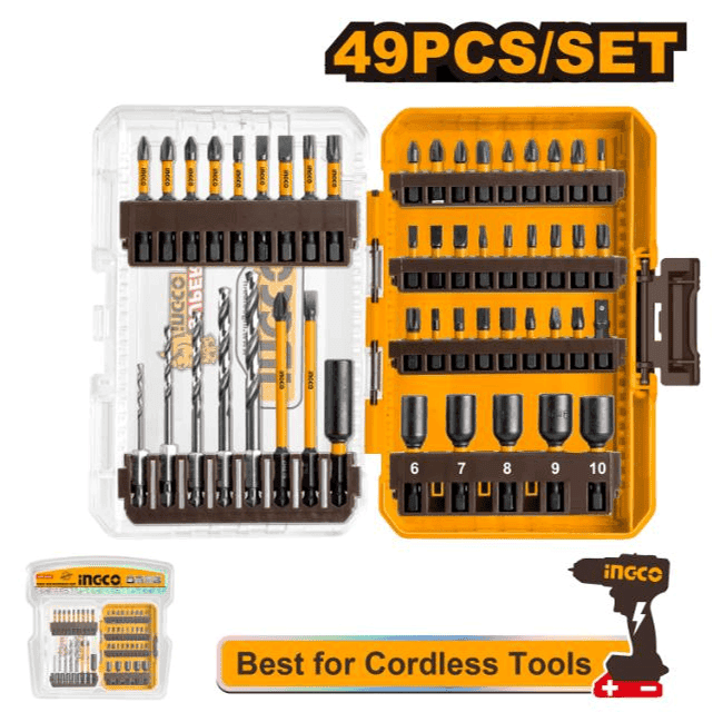 Impact screwdriver bits set