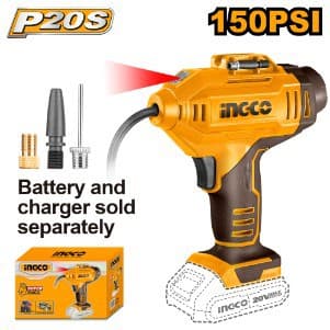 20V Lithium-Ion auto air compressor