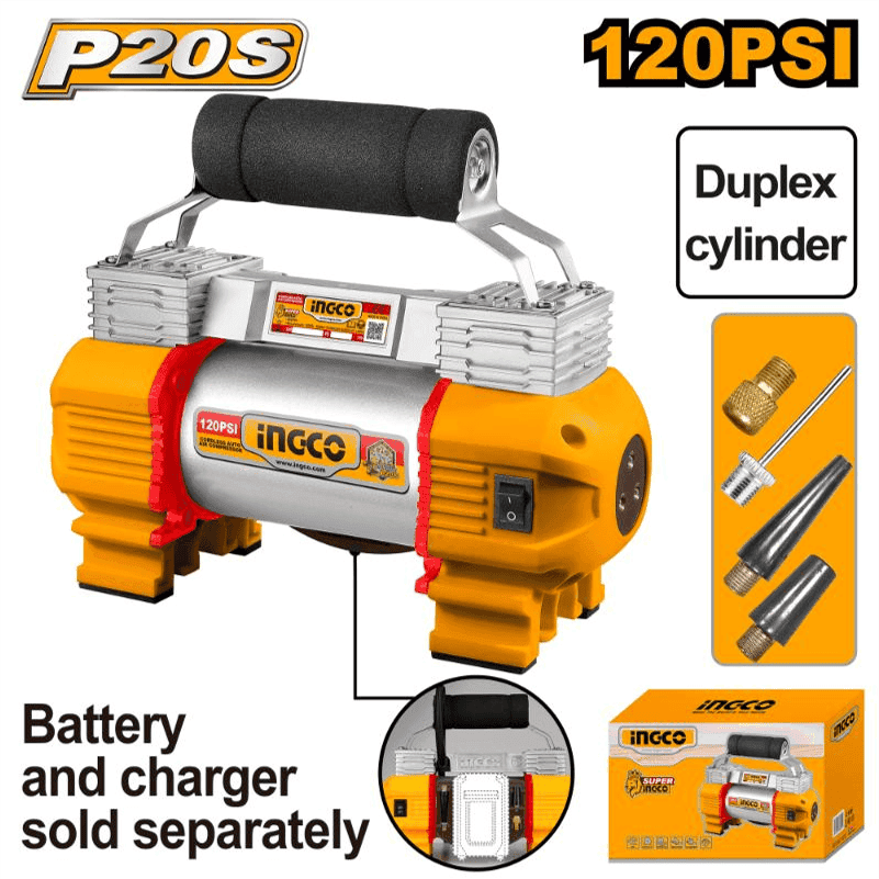 20V Lithium-Ion auto air compressor