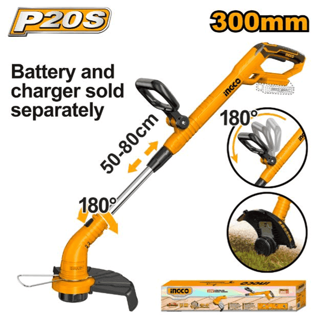 20V Lithium-Ion Grass Trimmer