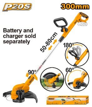20V Lithium-Ion Grass Trimmer