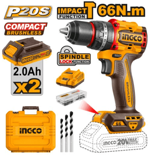 20V Lithium-Ion Impact Drill