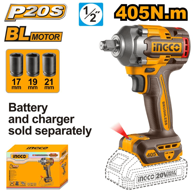 20V Lithium-Ion Impact Wrench