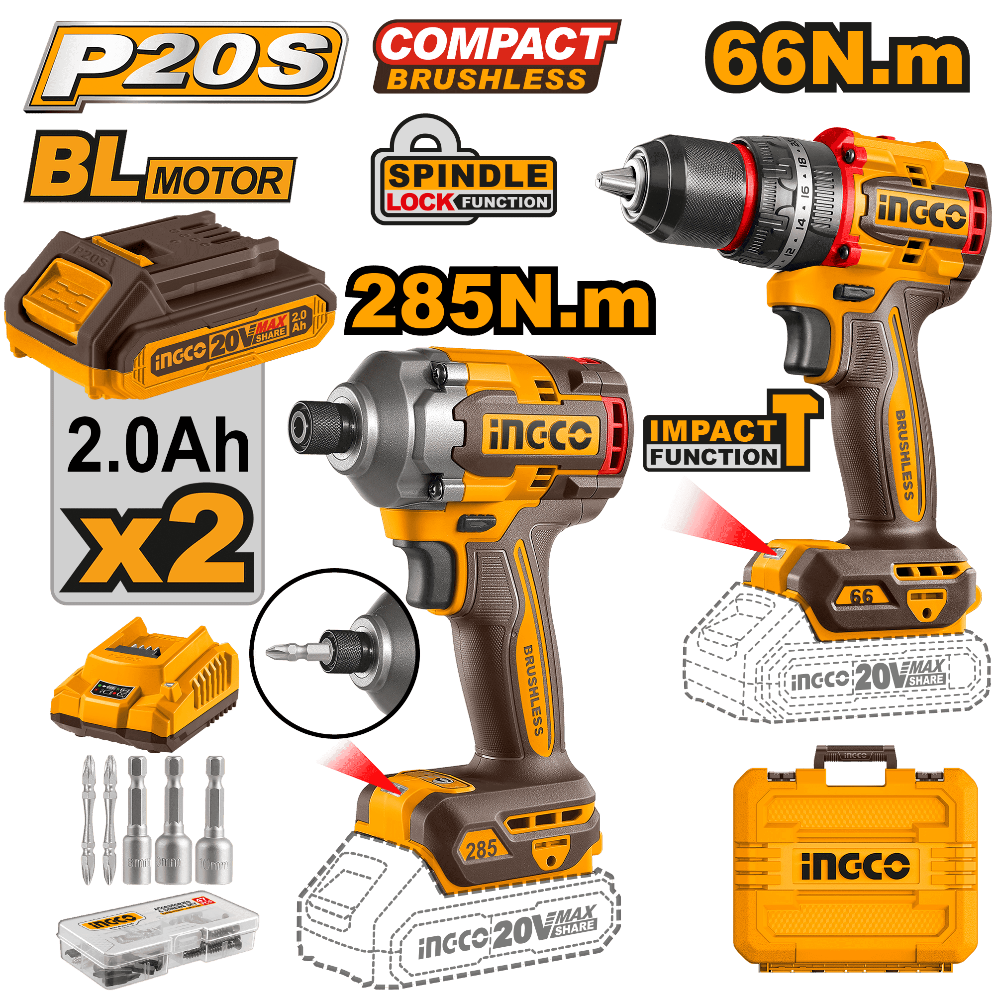 Drill and driver combo