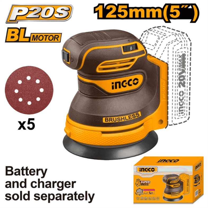 20V Lithium-Ion Sander