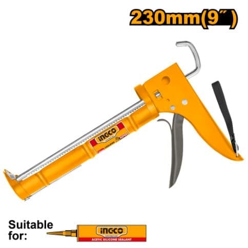 Half Barrel Caulking Gun
