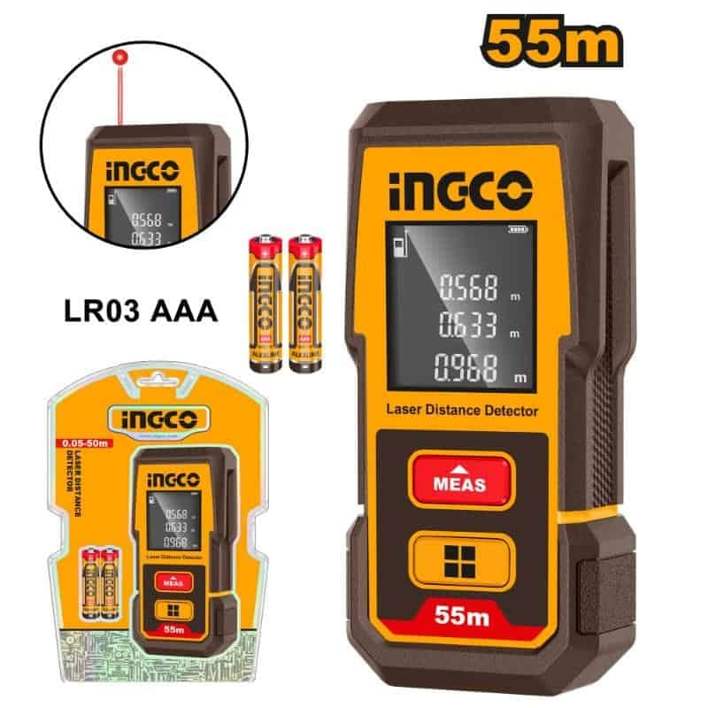Laser distance detector