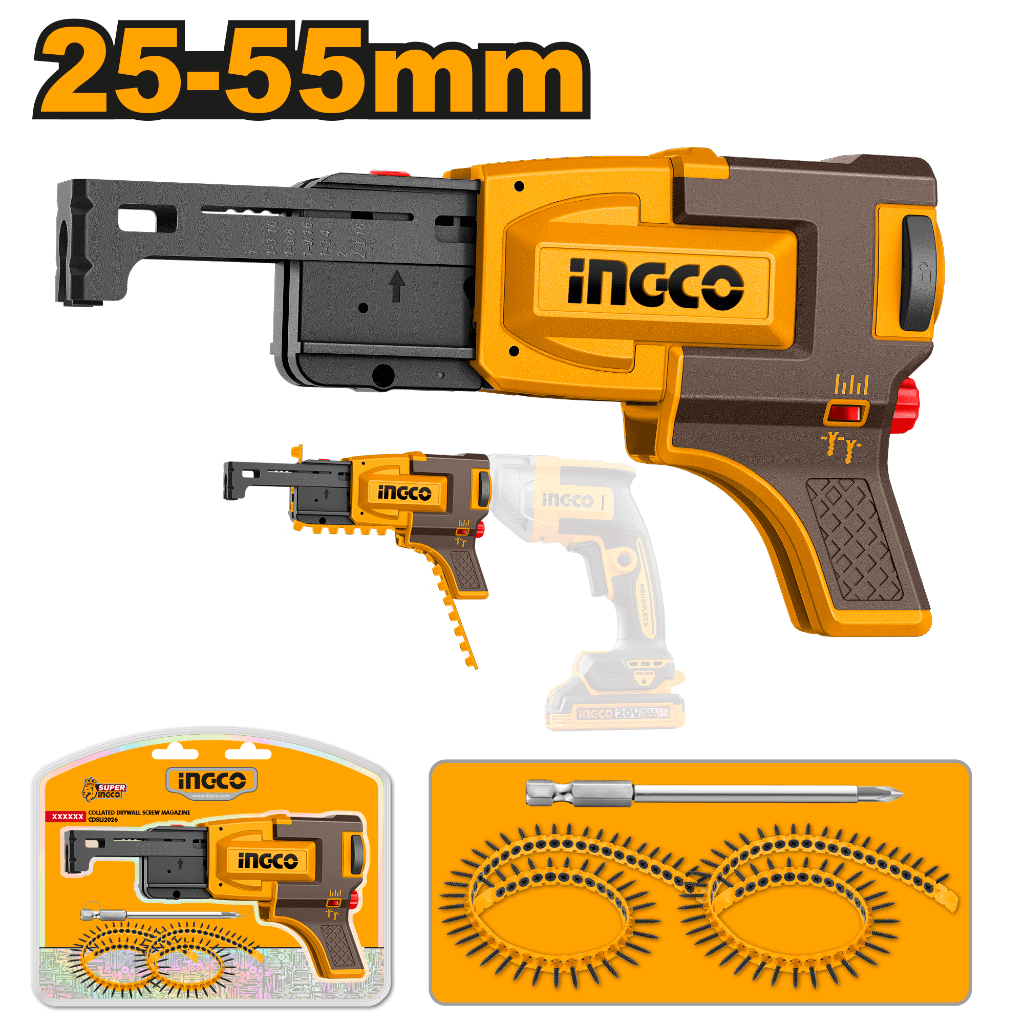 20V DRYWALL COLLECTED SCREW MAGAZINE ATTACHMENT