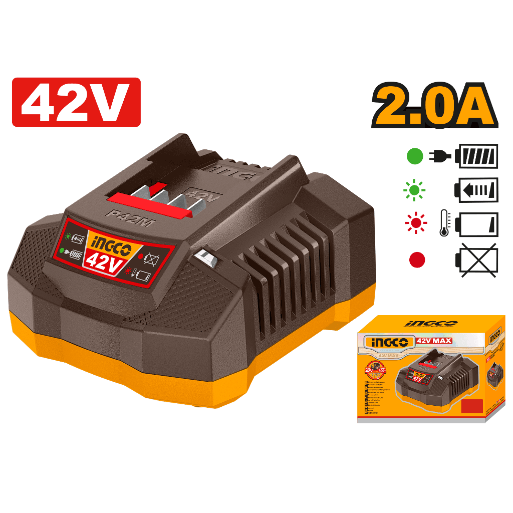 42V 2Ah Battery Charger