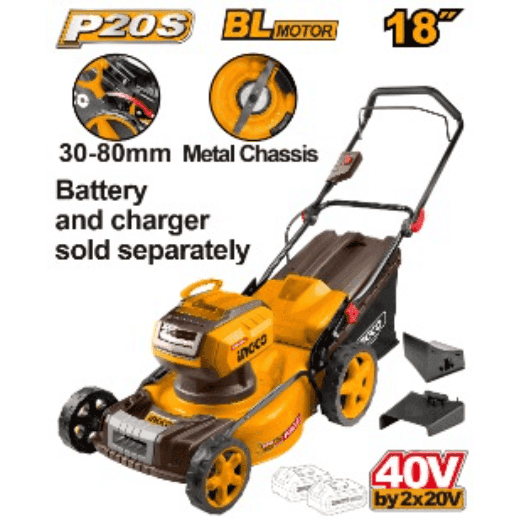 40V Lithium-Ion lawn mower