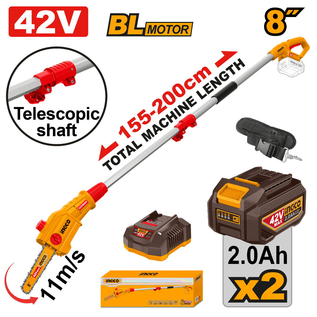 42V POLE SAW KIT IN BOX