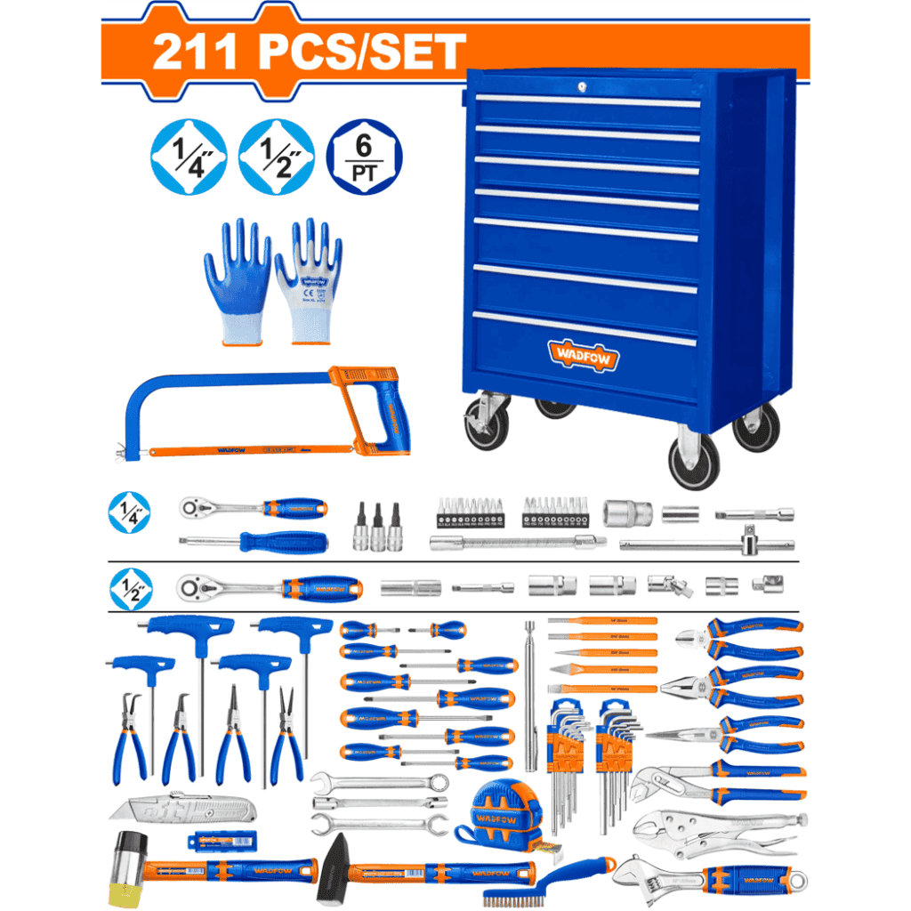 211 Piece tool chest set