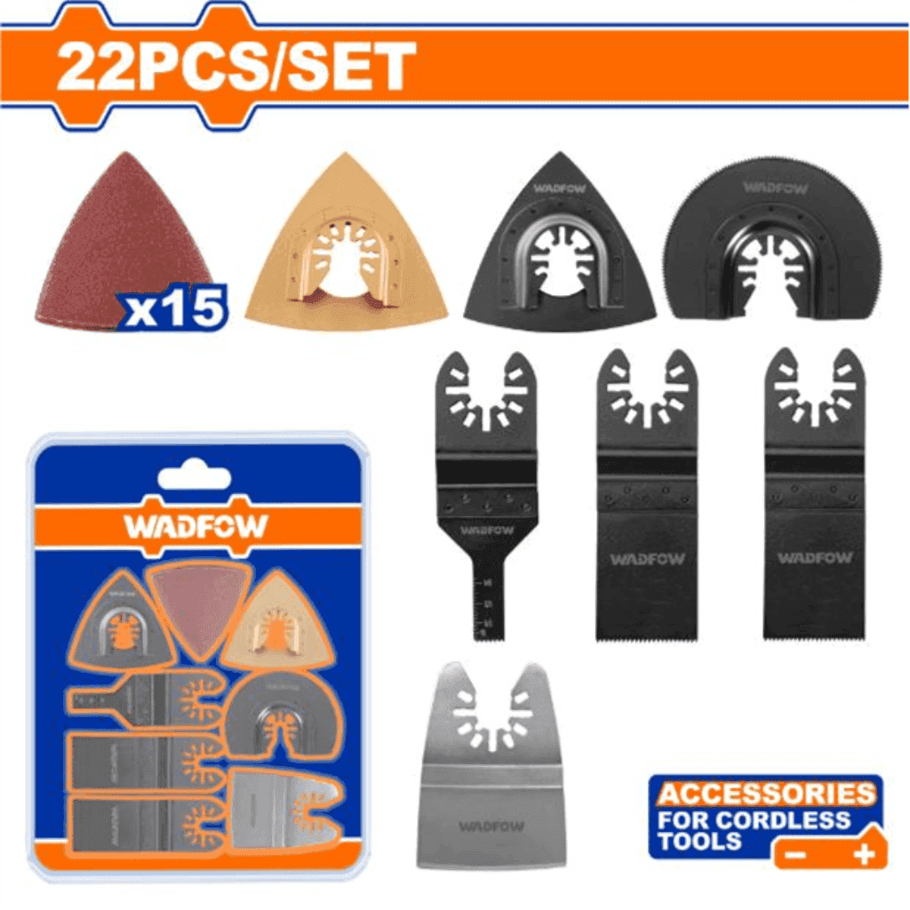 Multi tool blade set