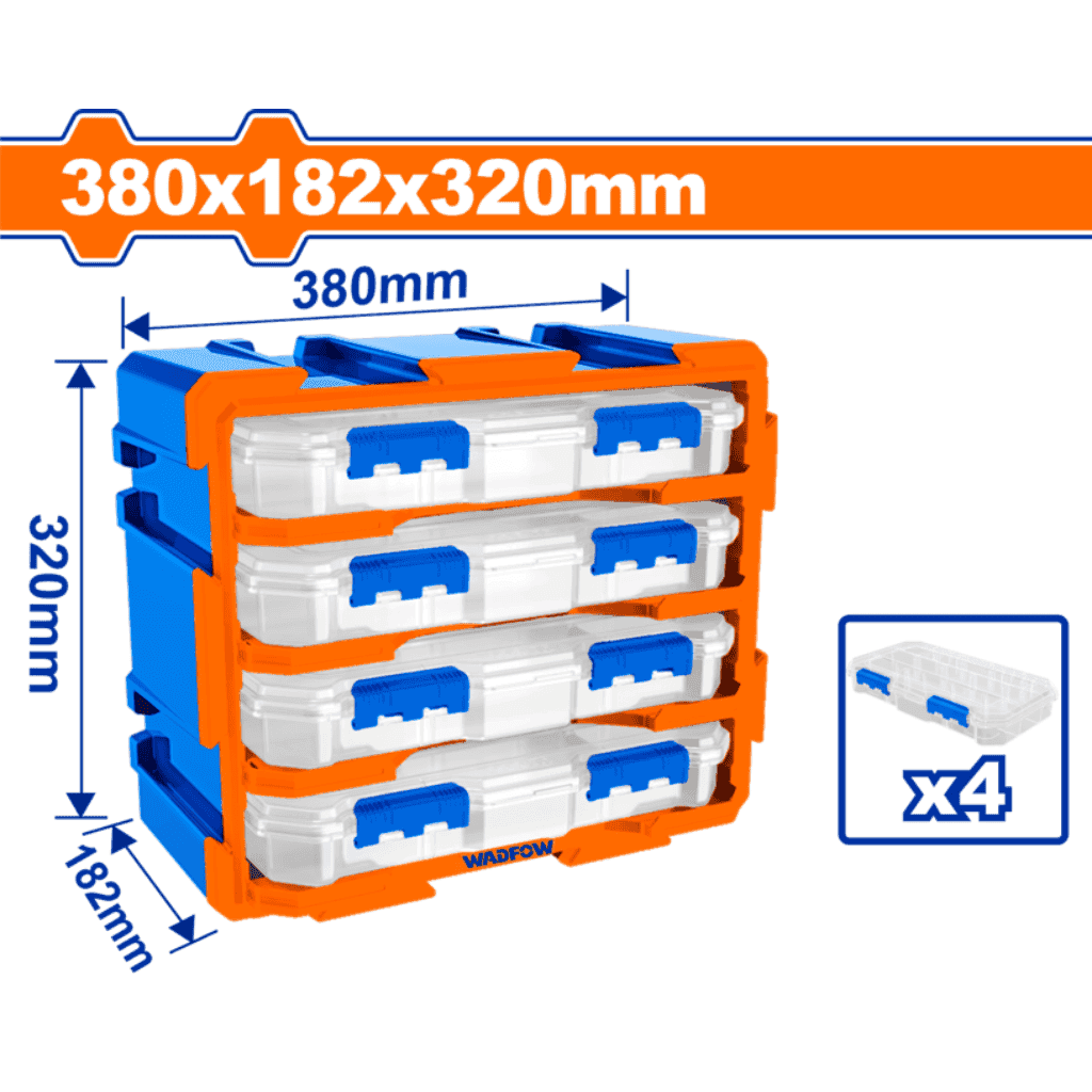 4pc Modular storage tower - WADFOW